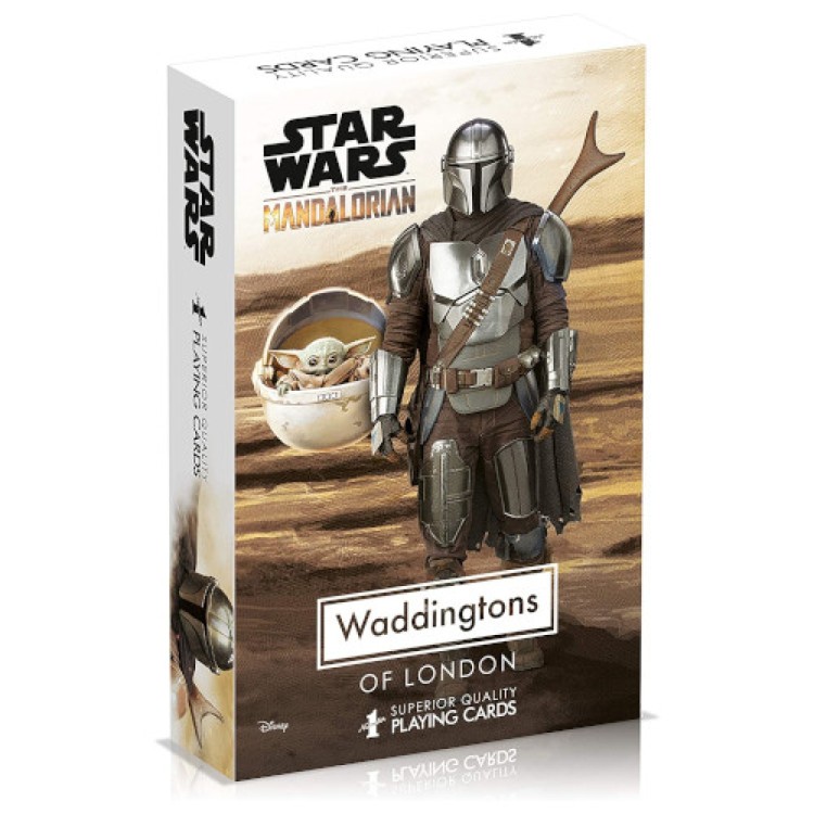 Waddingtons No 1 Playing Cards Star Wars The Mandalorian