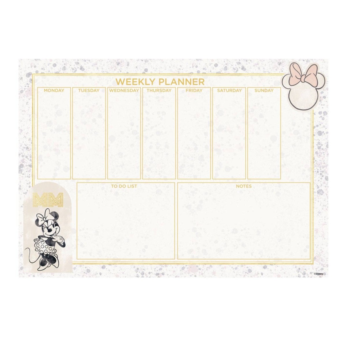 Disney Minnie Mouse A4 Desk Pad - Imperial Games