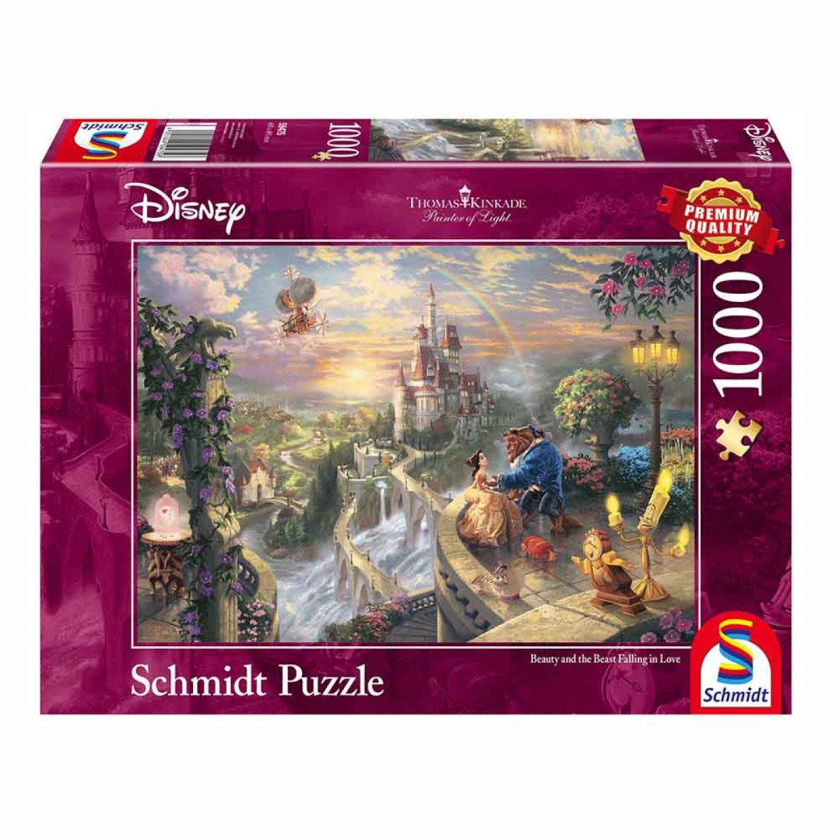 Schmidt Spiele Puzzle - Lion King - Thomas Kinkade, 1000 pieces