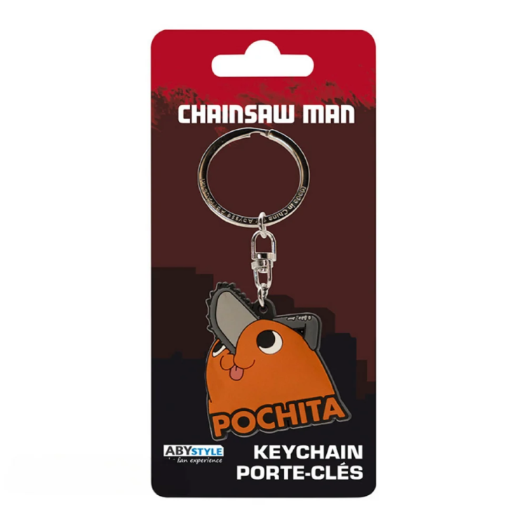 Chainsaw Man Pochita PVC Keychain