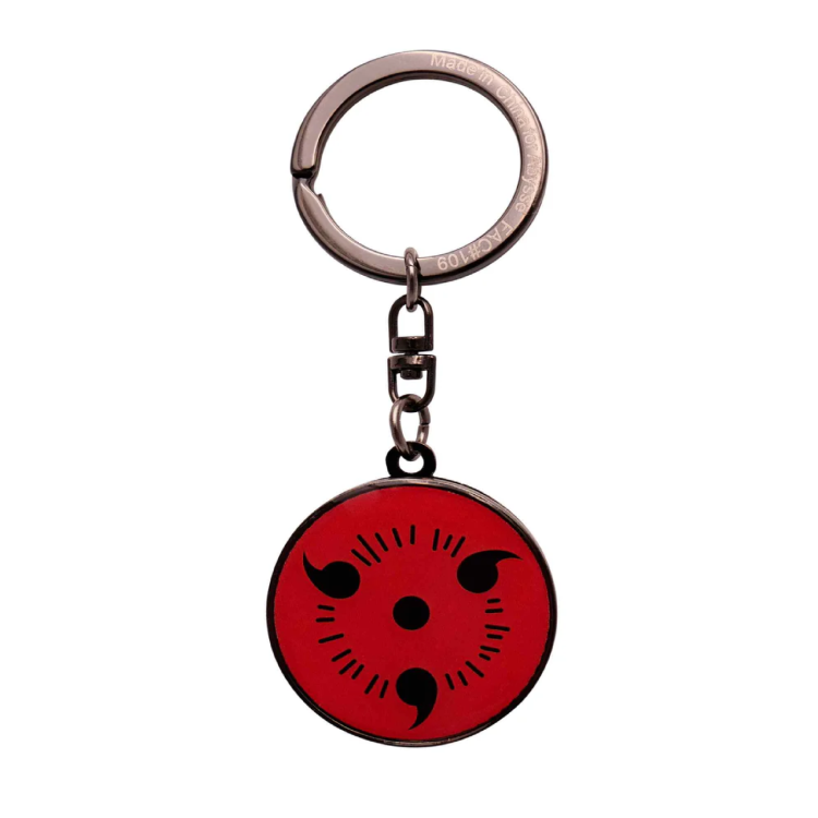 Naruto Sharingan Metal Keychain