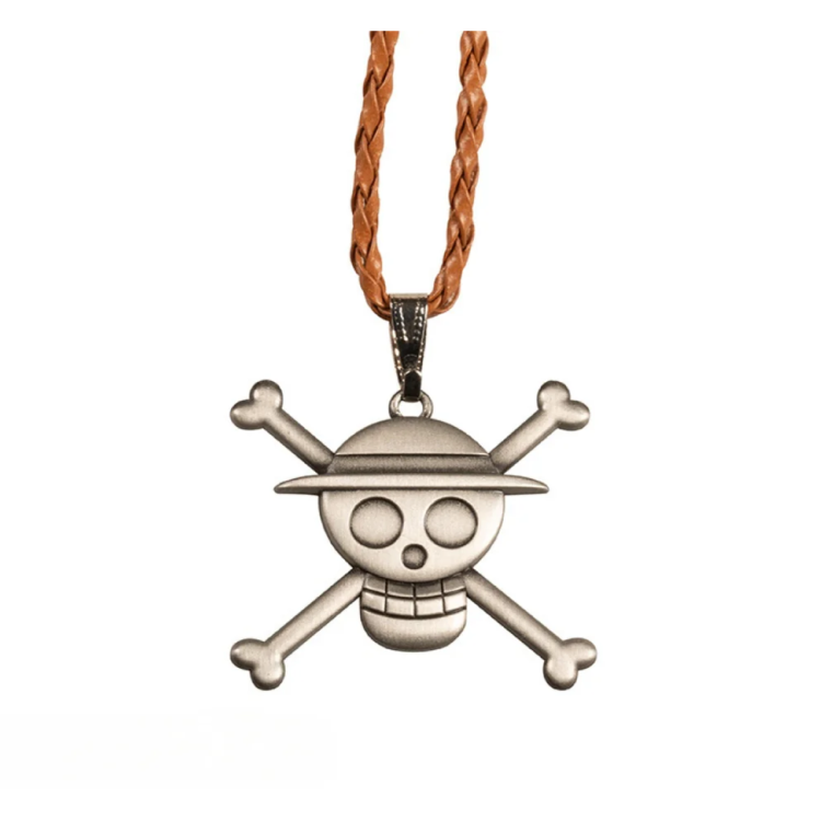 One Piece Skull 3D Pendant Necklace