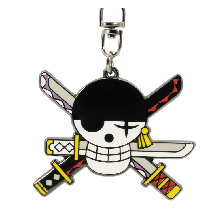 One Piece Zoro Metal Keychain
