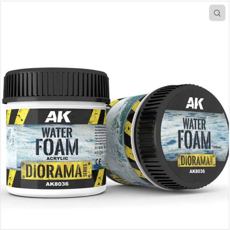 AK Diorama Water Foam 100ml (Acrylic)