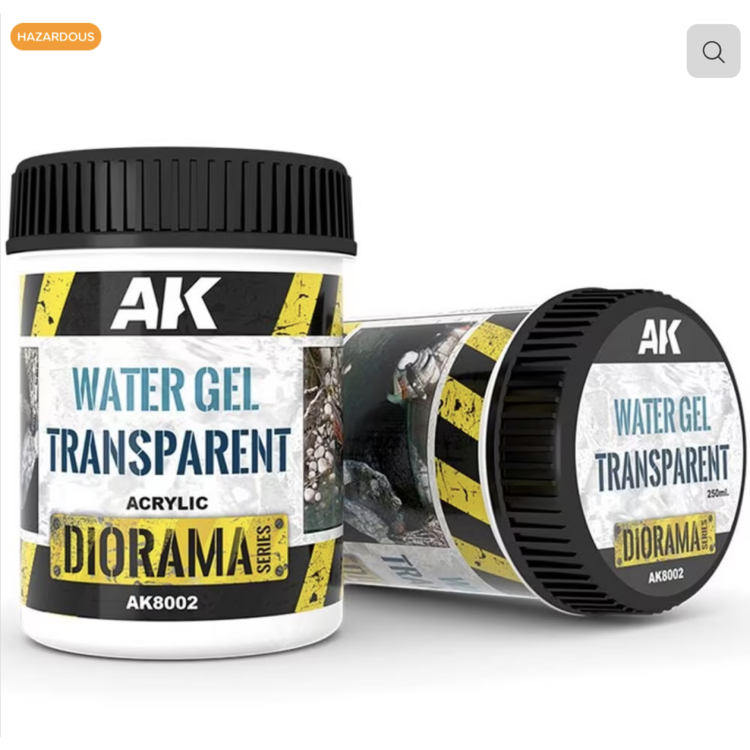 AK Diorama Water Gel Transparent 250ml (Acrylic)