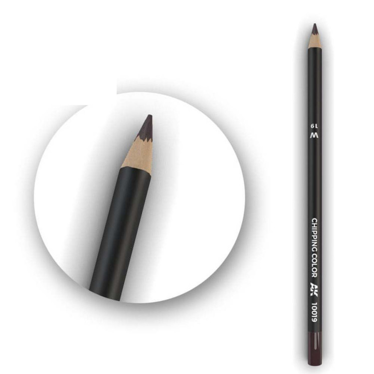 AK Watercolor Pencil Chipping Color