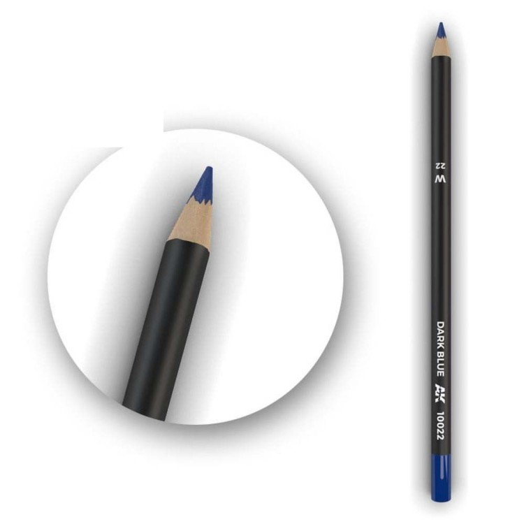 AK Watercolor Pencil Dark Blue
