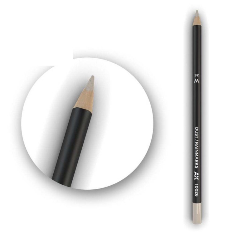 AK Watercolor Pencil Dust Rainmarks