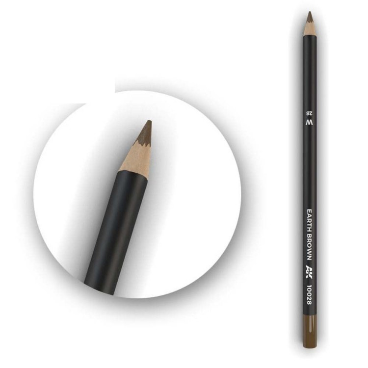 AK Watercolor Pencil Earth Brown