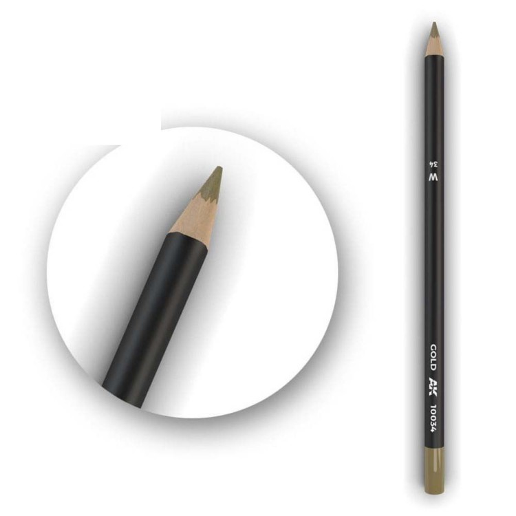 AK Watercolor Pencil Gold