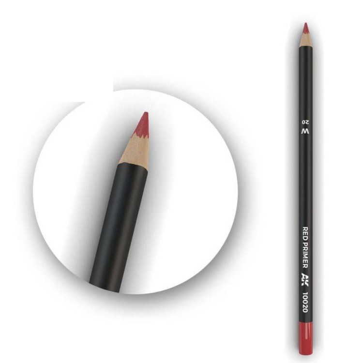 AK Watercolor Pencil Red Primer