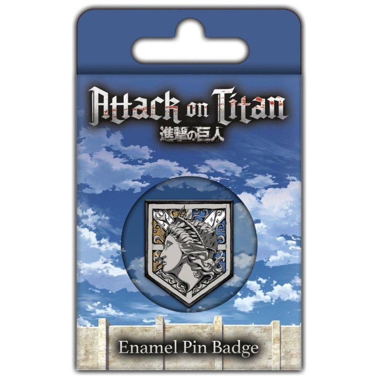 Attack On Titan S3 Wall Maria Emblem Enamel Pin Badge