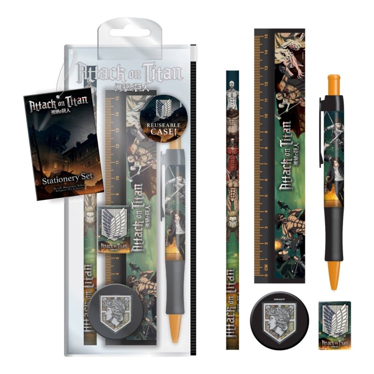 Attack on Titan S4 Ultimate Clash Stationery Set