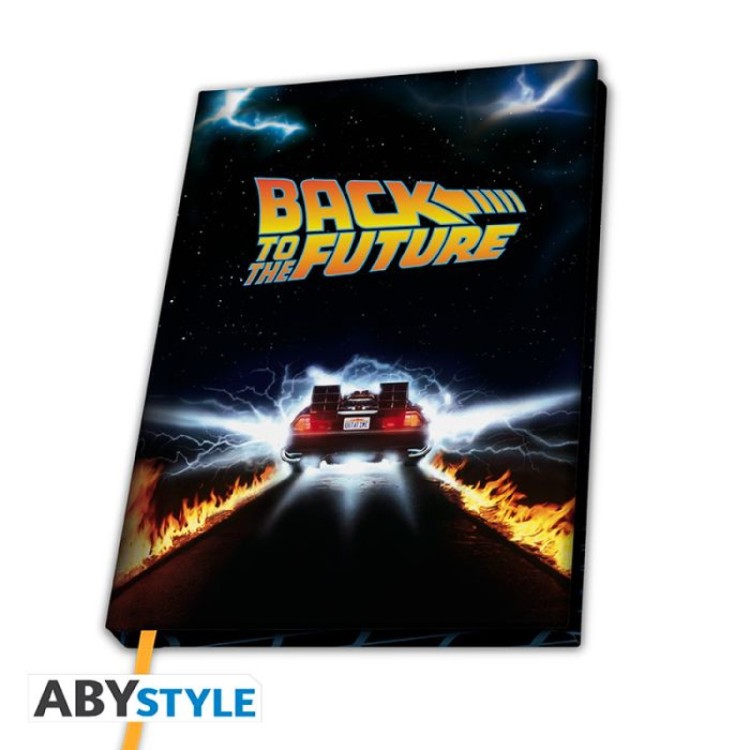 Back to the Future A5 Notebook DeLorean