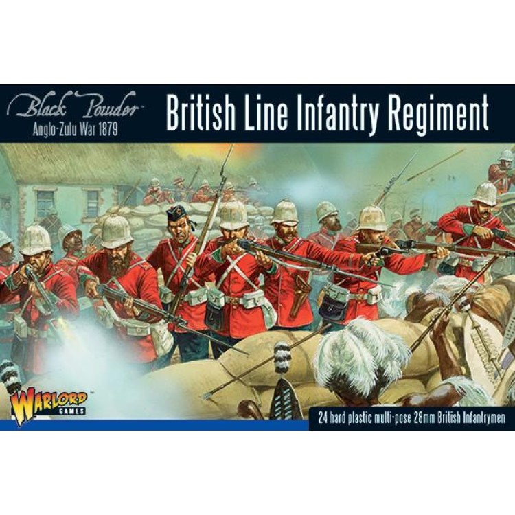 Black Powder British Line Infantry Regiment