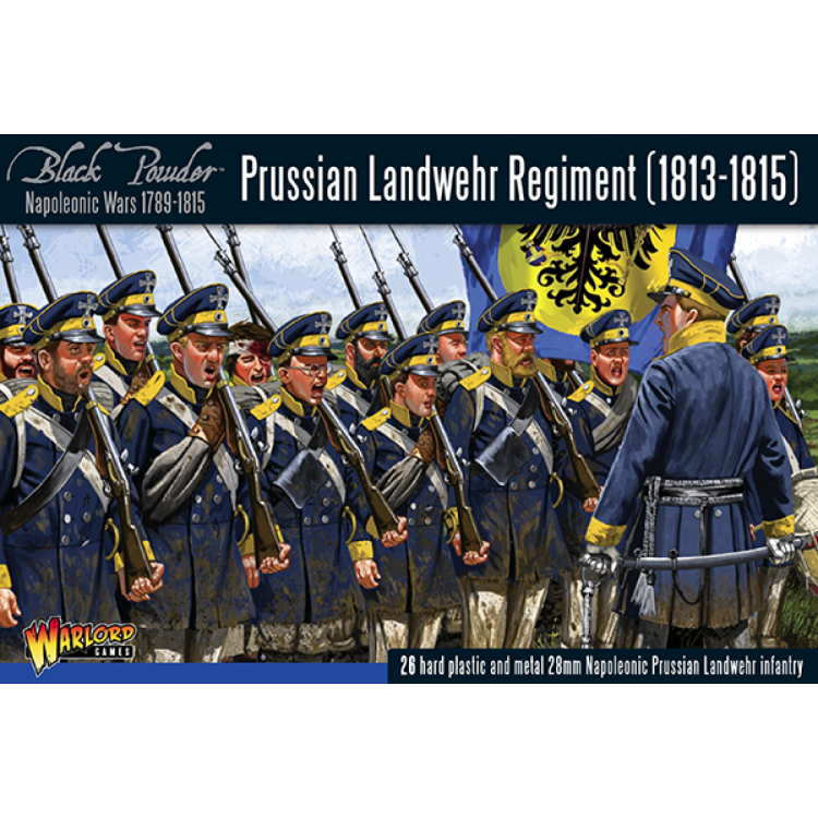 Black Powder Napoleonic Prussian Landwehr regiment 1813-1815