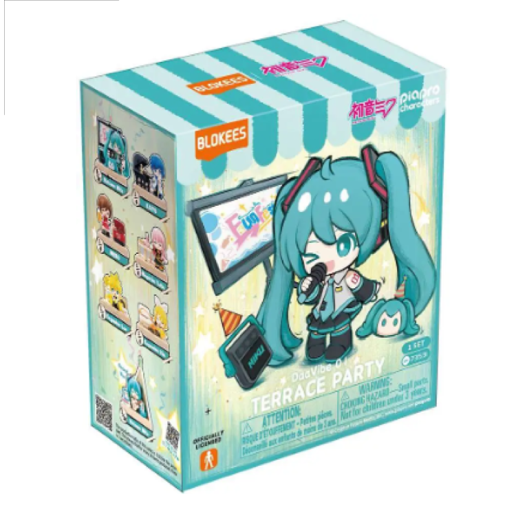 Blokees Hatsune Miku DaaVibe 01 Terrace Party