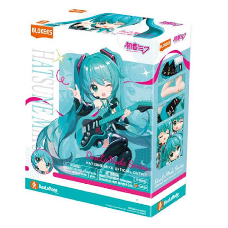 Blokees Hatsune Miku Official Outfit Daala Mode Series 