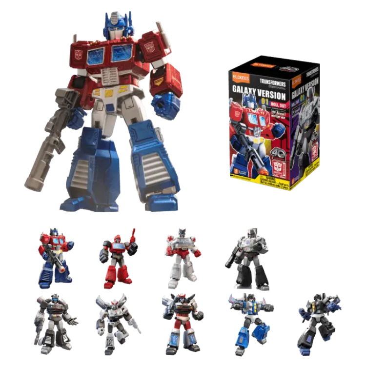 Blokees Transformers Galaxy Version 01 Roll Out