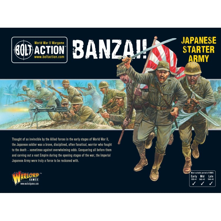 Bolt Action Banzai! Japanese Starter Army