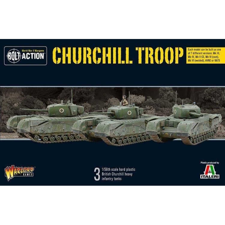 Bolt Action Churchill Troop