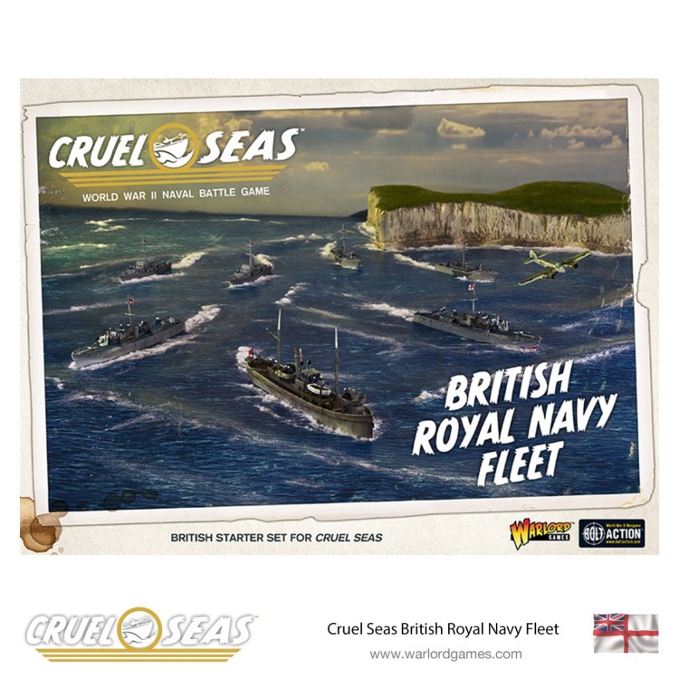 Bolt Action Cruel Seas British Royal Navy Fleet