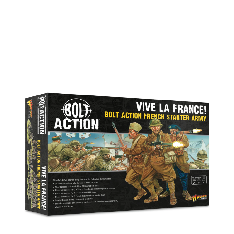 Bolt Action French Army Starter Army