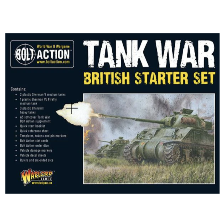 Bolt Action Tank War British Starter Set