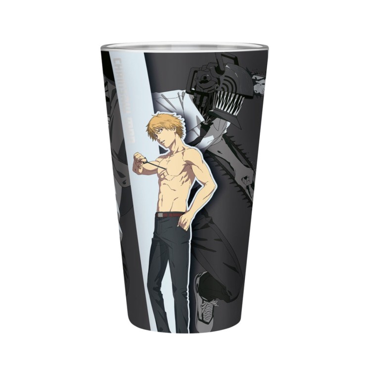 Chainsaw Man Large Glass Trio