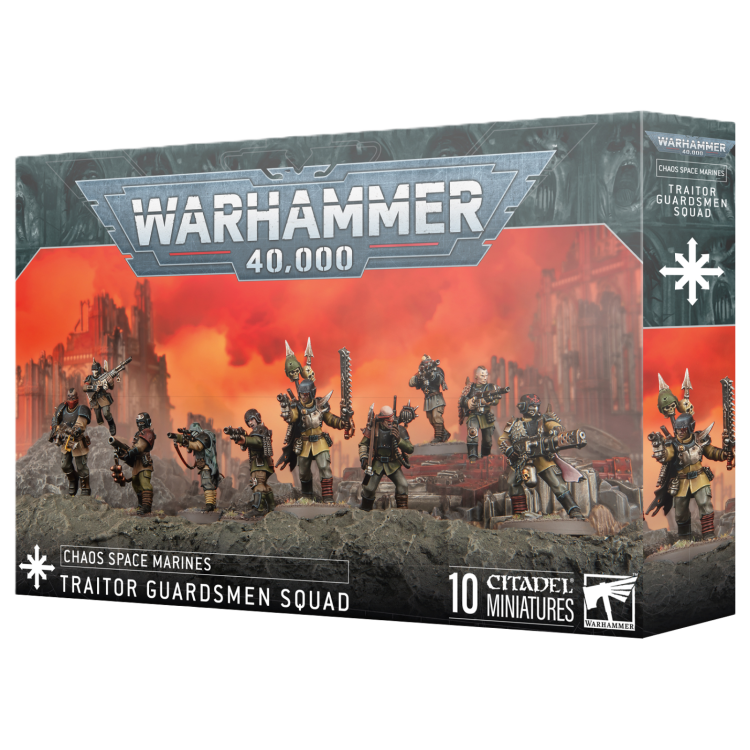 Chaos Space Marines Traitor Guardsmen Squad