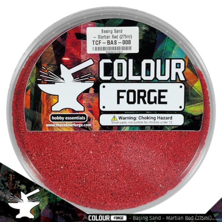 Colour Forge Basing Sand Martian Red