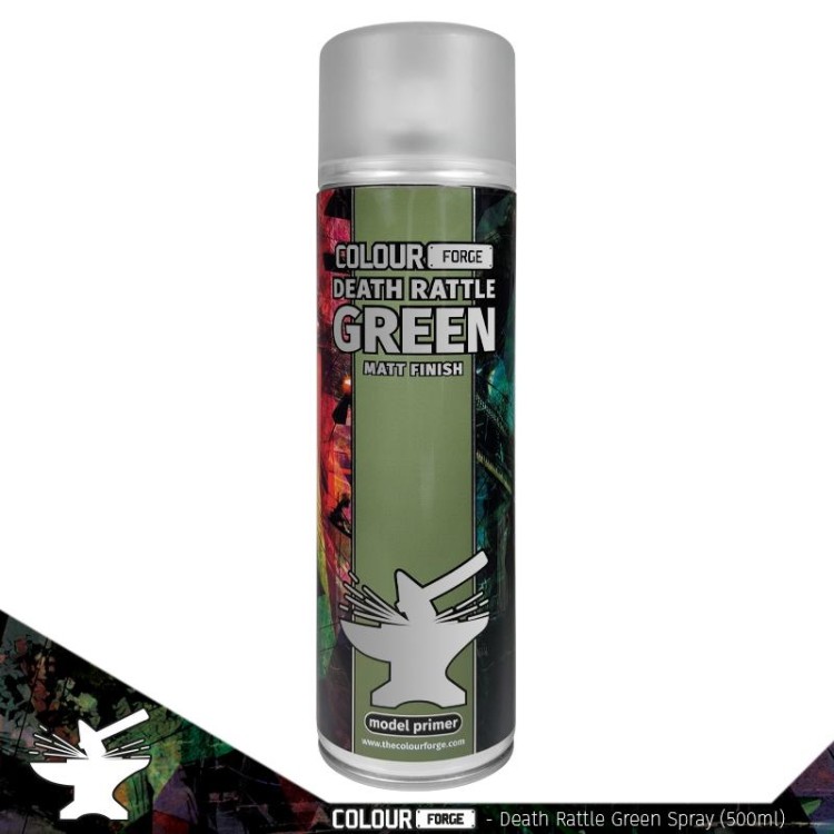Colour Forge Death Rattle Green Spray