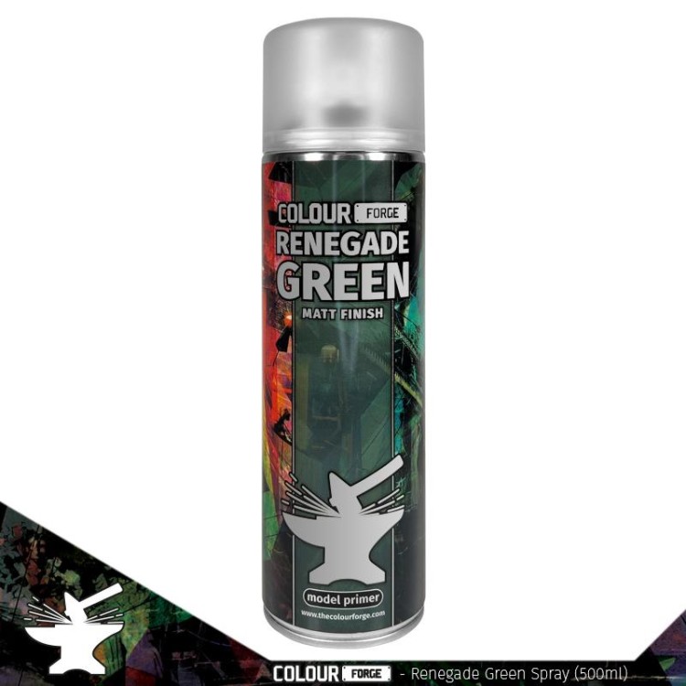Colour Forge Renegade Green Spray