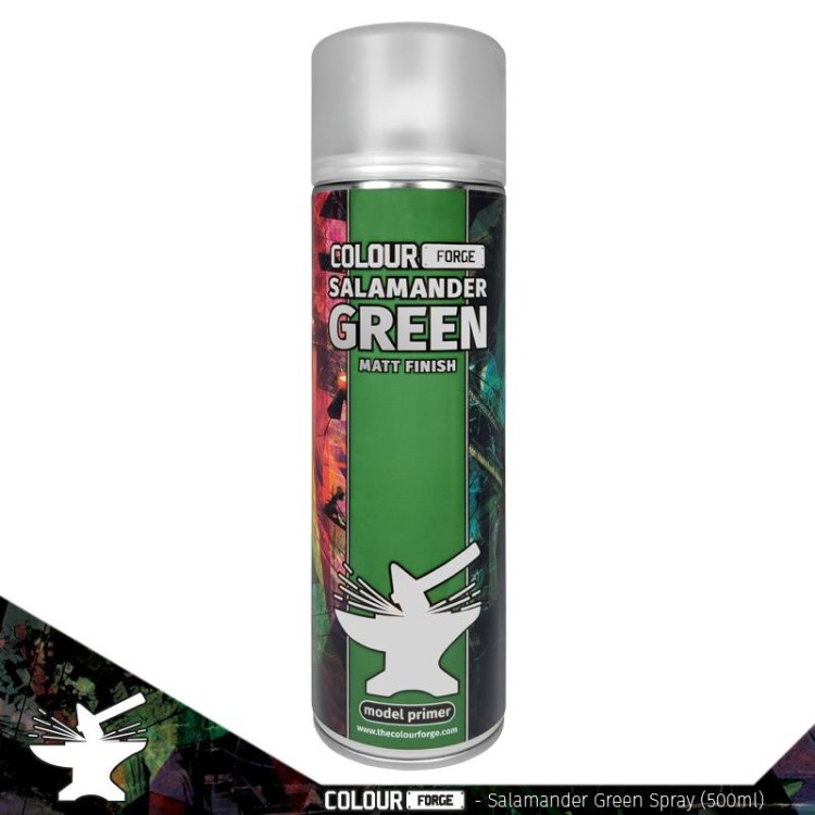 Colour Forge Salamander Green Spray