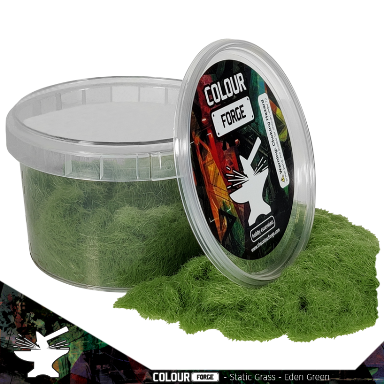Colour Forge Static Grass Eden Green