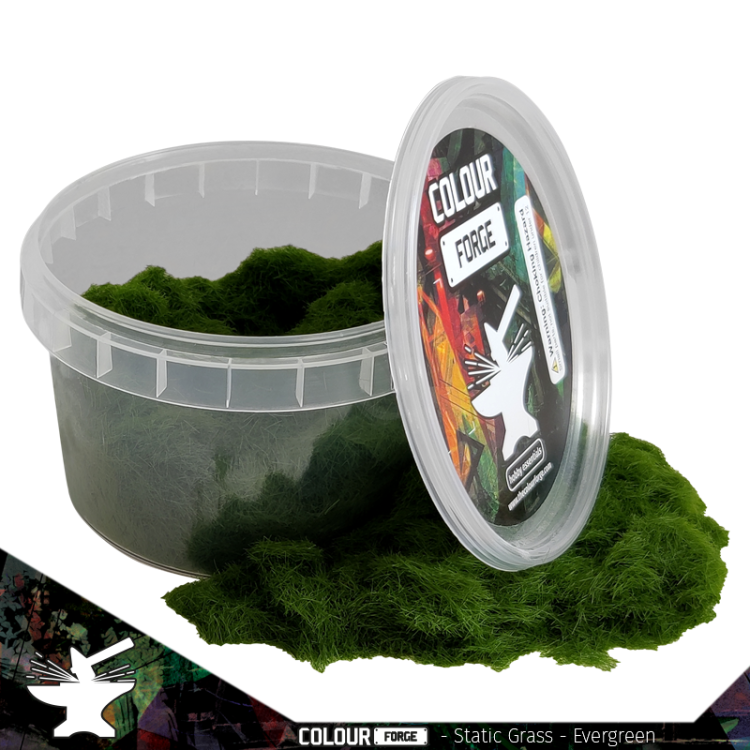 Colour Forge Static Grass Evergreen