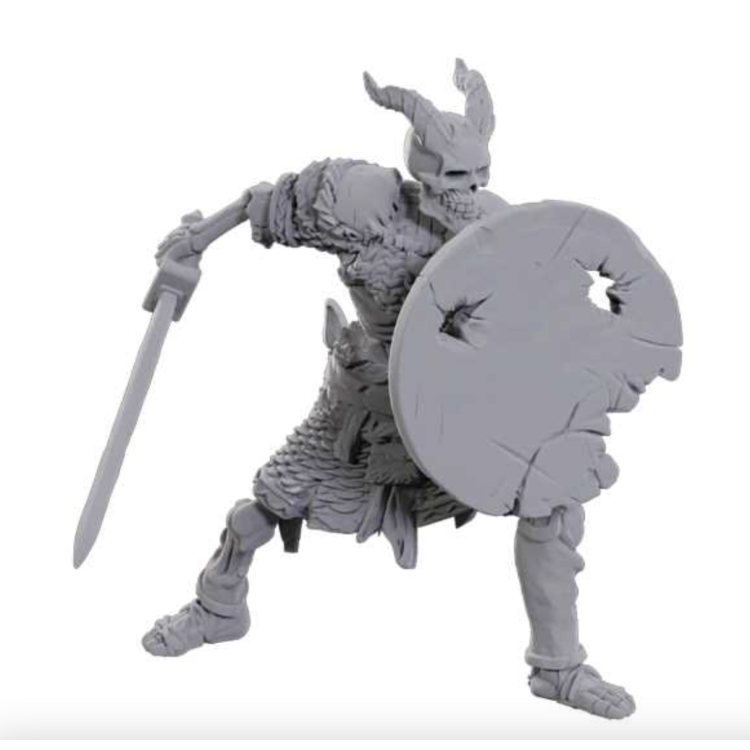 D&D Nolzur's Marvelous Miniatures Tiefling Skeleton