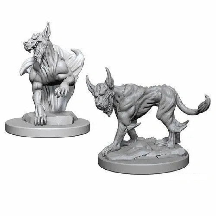 D&D Nolzur's Marvelous Miniatures Unpainted Blink Dogs
