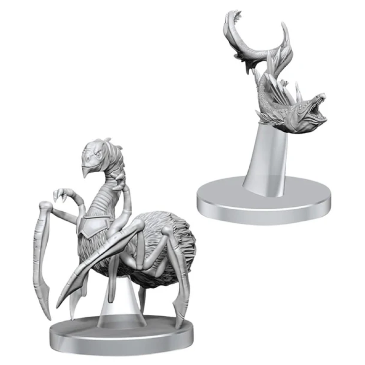 D&D Nolzur's Marvelous Miniatures Unpainted Neogi And Space Eel