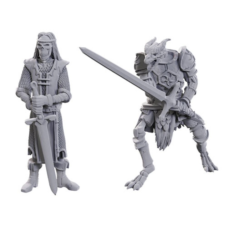 D&D Nolzurs Marvelous Miniatures 50th Anniversary Skeleton Knights Limited Edition