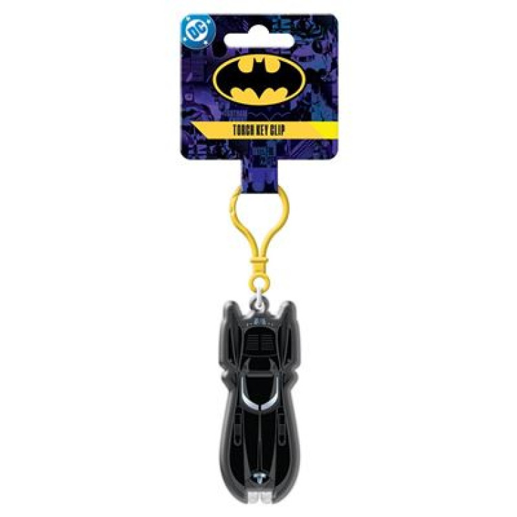 DC Batman Batmobile Torch Key Clip