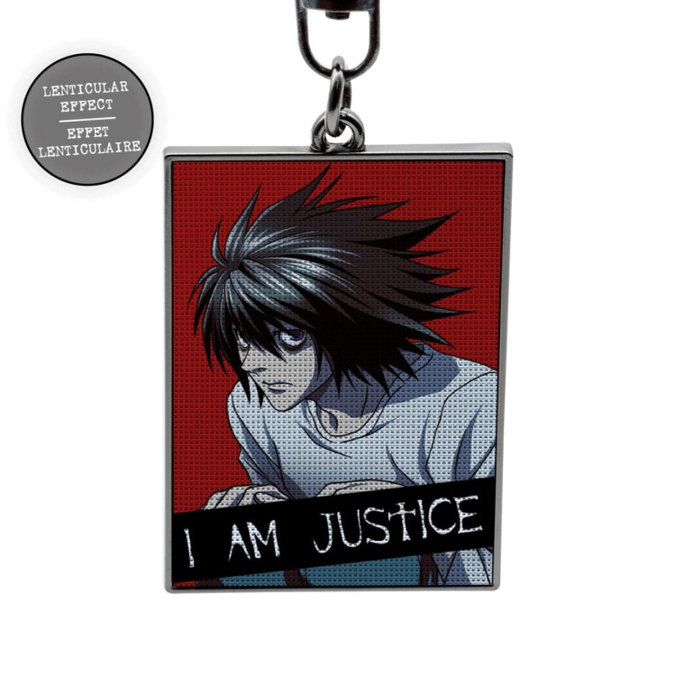 Death Note Keychain Justice Lenticular 