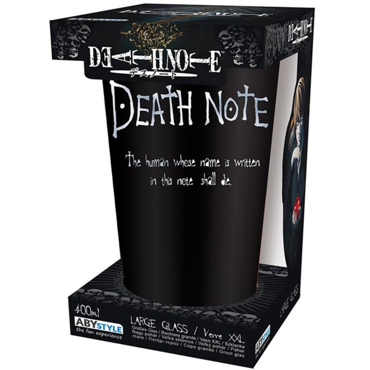 Death Note Large Glass