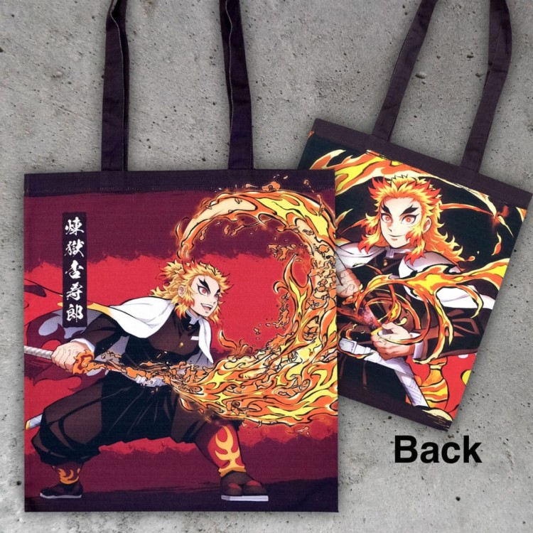 Demon Slayer Kimetsu No Yaiba Tote Bag Kyojuro Rengoku