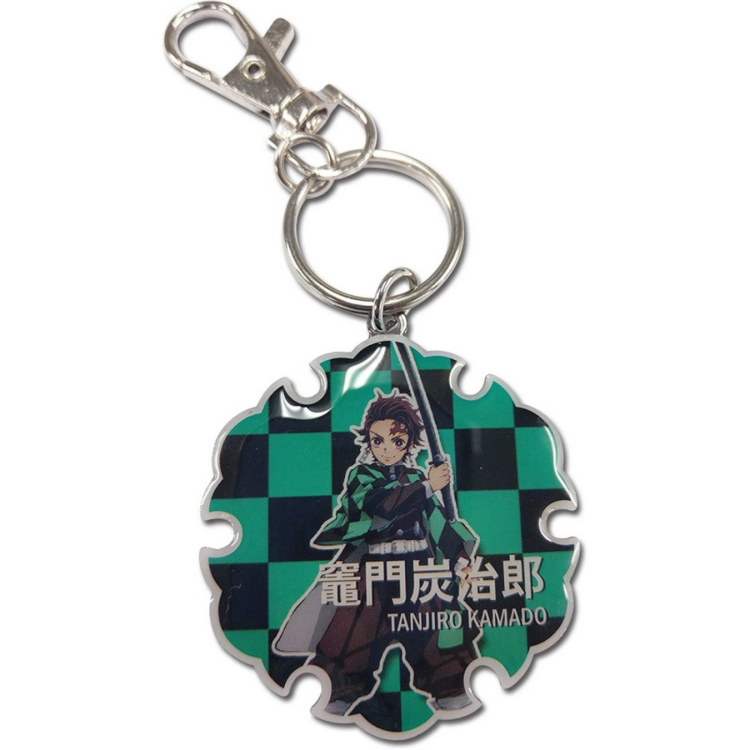 Demon Slayer Metal Keychain Slayer Tanjiro
