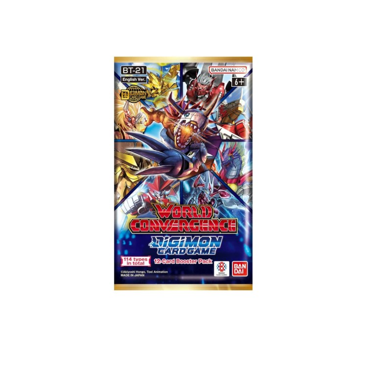 Digimon Card Game World Convergence BT21 Booster Pack