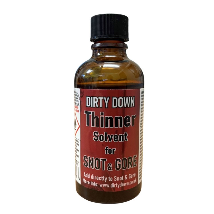 Dirty Down Thinner Solvent Snot And Gore 50ml