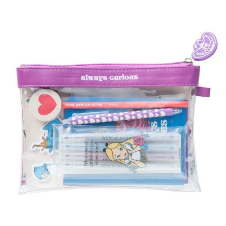 Disney Alice In Wonderland Stationery Set