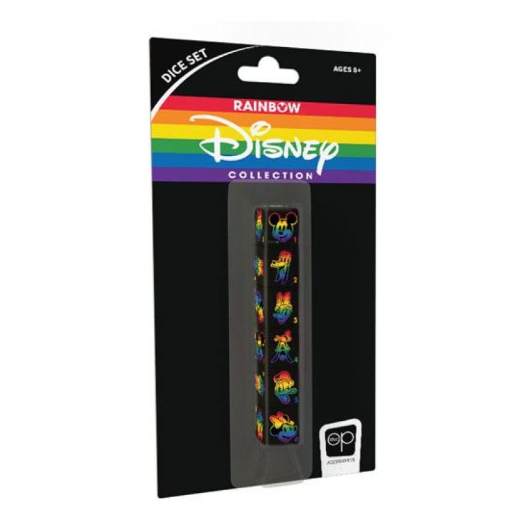 Disney Dice Set Rainbow 6D6 (6)
