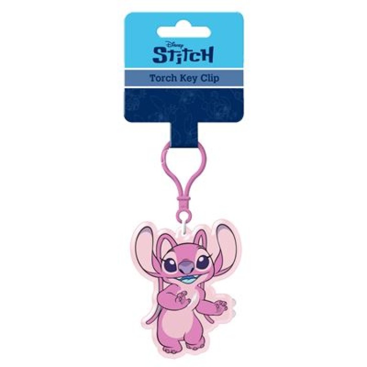 Disney Lilo And Stitch Angel Torch Key Clip